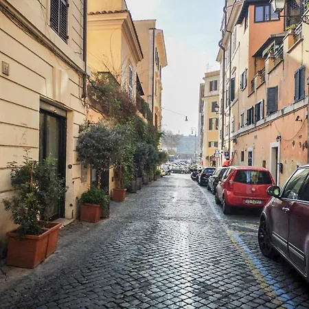 Flatinrome Trastevere Deluxe - Patio Pensionat 3*